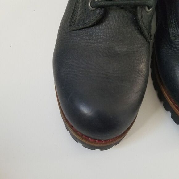 KLR Blake Black Leather Studded Moto Boot size 6 - Picture 6 of 11